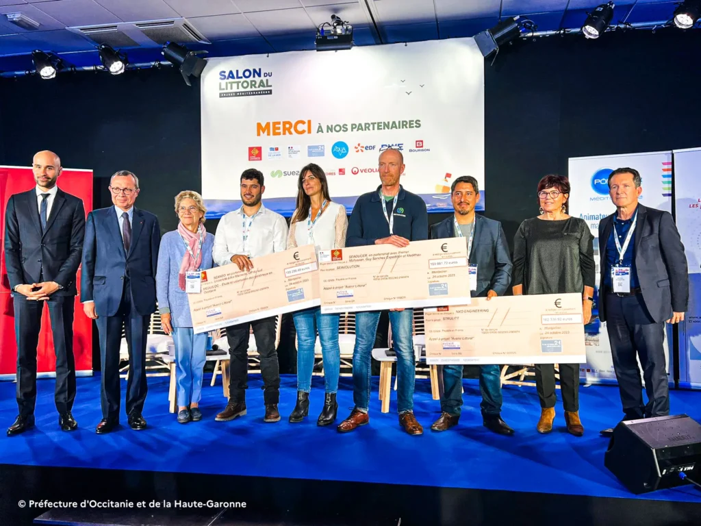 Pêche et conchyliculture : trois lauréats récompensés lors du Salon du Littoral 1 - Les indiscretions laureats avenir littoral 2023