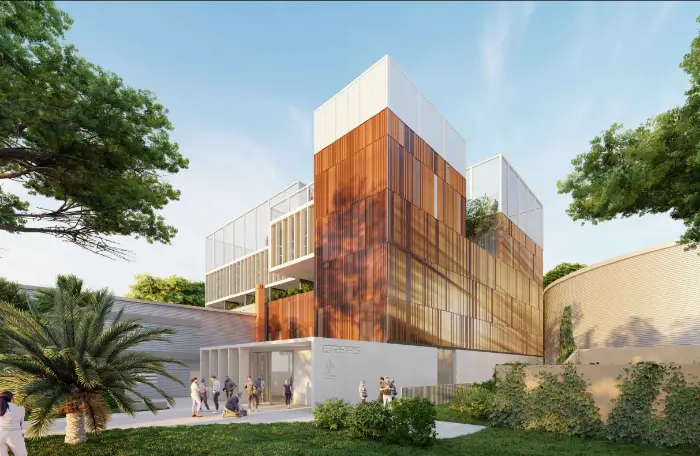 La Région Occitanie investit 10,7 M€ pour une halle connectée au Creps de Montpellier en 2027 8 - Les indiscretions Visuel-Projet-Halle-Creps-Montpellier