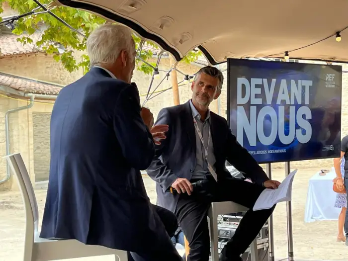Parler fort, international et solidarité territoriale : les caps du Medef Montpellier 10 - Les indiscretions itw Patrick Martin Hubert Vialatte